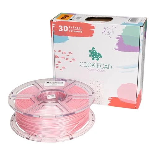 Filamento 3D Cookiecad TPU 1.75mm Pale Pink Elixir 1.0 kg