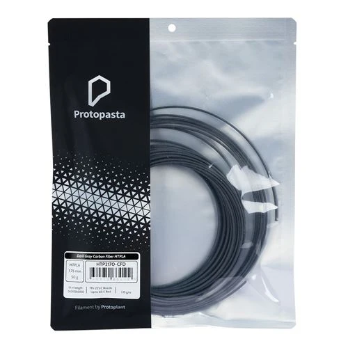 Filamento 3D Proto-Pasta HTPLA 1.75mm Purity Milled Carbon Fiber 50.00 g (1.76 oz.)