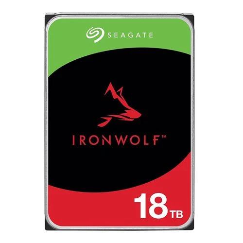 Disco Duro Seagate IronWolf 18TB 7200 RPM SATA III 6Gb/s 3.5" Internal CMR Hard Drive
