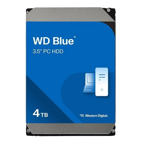 Disco Duro WD Blue 4TB 5400 RPM SATA III 6Gb/s 3.5" Internal Desktop CMR Hard Drive Azul