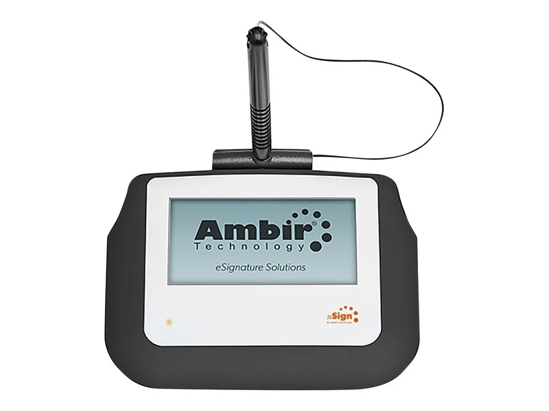 Terminal de Firma Ambir nSign SP110 Backlit Signature Pad