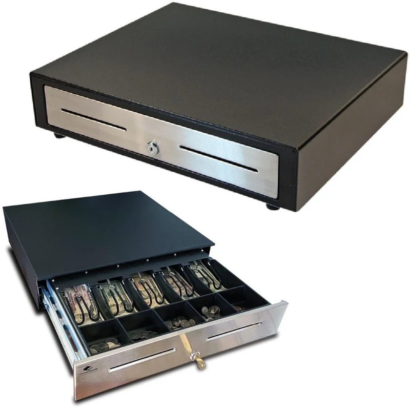Cajón de Dinero apg Standard- Duty 19" Electronic Point of Sale Cash Drawer | Vasario Series VBS320-BL1915 | Printer Compatibl