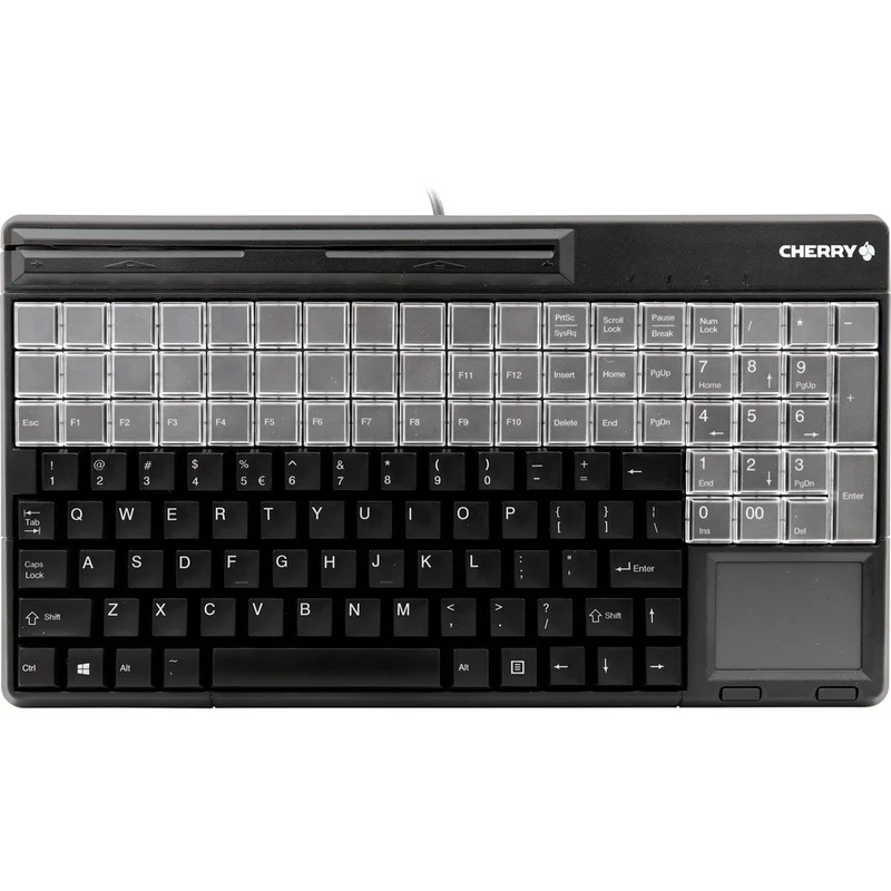 Lector de Tarjetas CHERRY SPOS (Small Point of Sale) Touchpad MSR Keyboard
