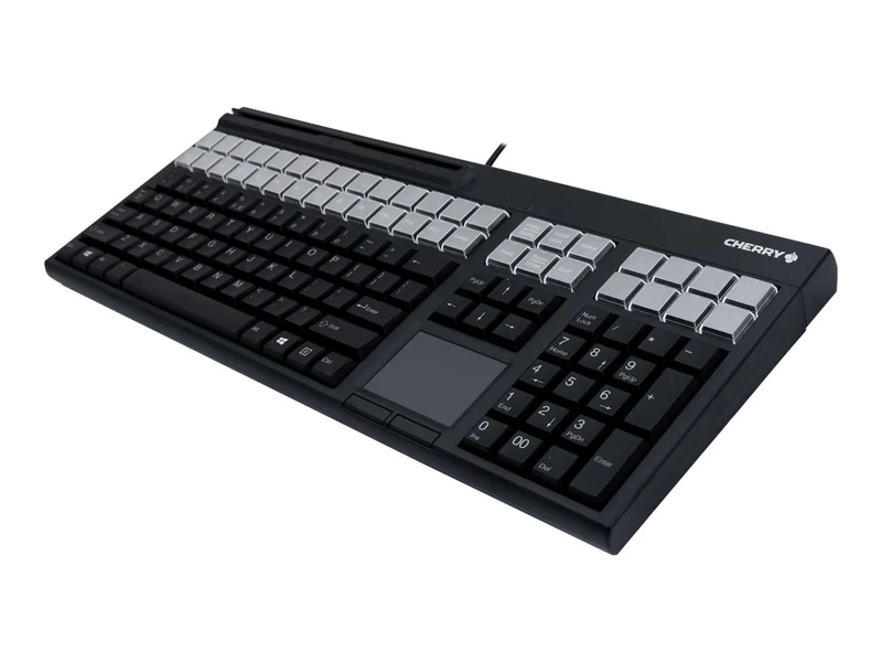 Lector de Tarjetas CHERRY LPOS (Large Point of Sale) MSR Touchpad Keyboard