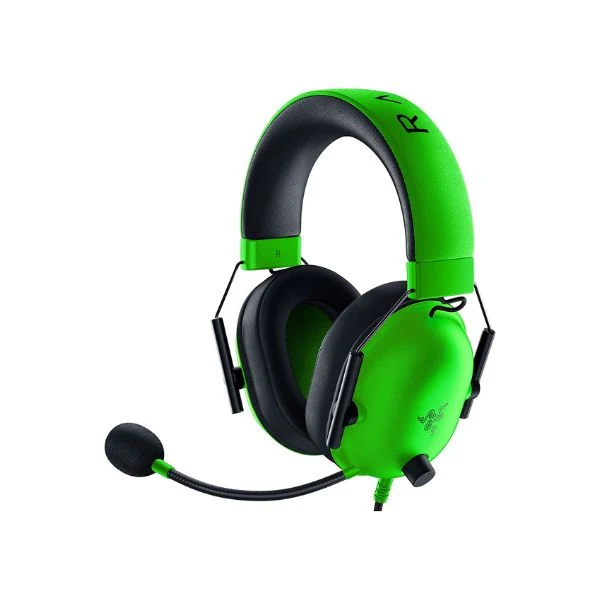 Audífonos Gamer Razer BlackShark V2 X 3.5mm - Sonido Envolvente 7.1 - Drivers 50mm - Micrófono HyperClear - Multiplataforma - RZ04-03240600-R3U1 - Verde
