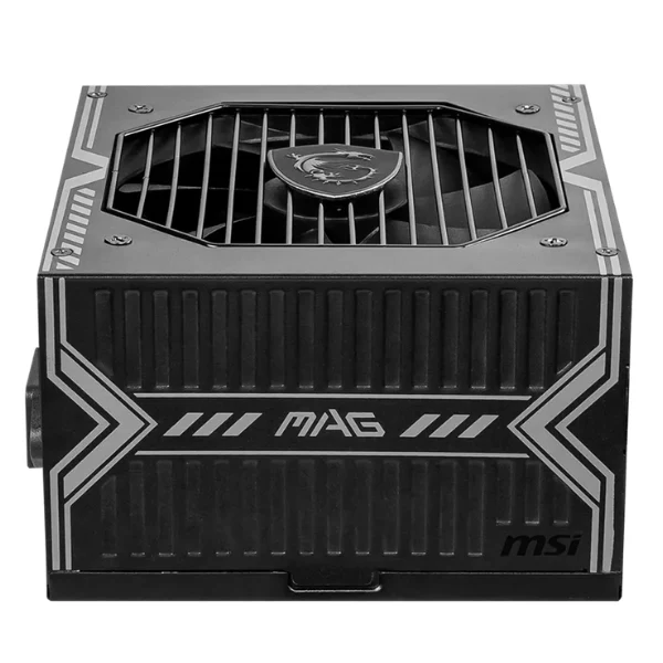 Fuente de Poder MSI MAG A650BN 650W 80 PLUS Bronze Active PFC - ATX - No Modular - 306-7ZP2B12-CE0 - Negro
