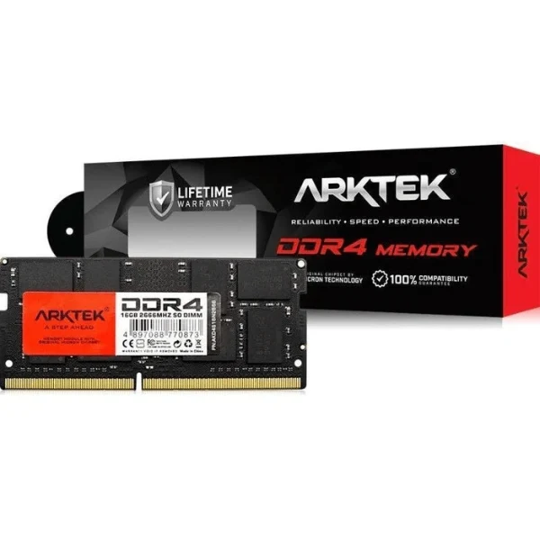 Memoria RAM ARKTEK 8GB DDR4 3200MHz DIMM - Para PC - AKD4S8P3200