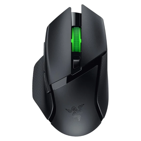 Mouse Gamer Razer Basilisk V3 X HyperSpeed - Inalámbrico - Sensor Óptico 18000 DPI - 9 Controles Programables - RZ01-04870100-R3U1 - Negro