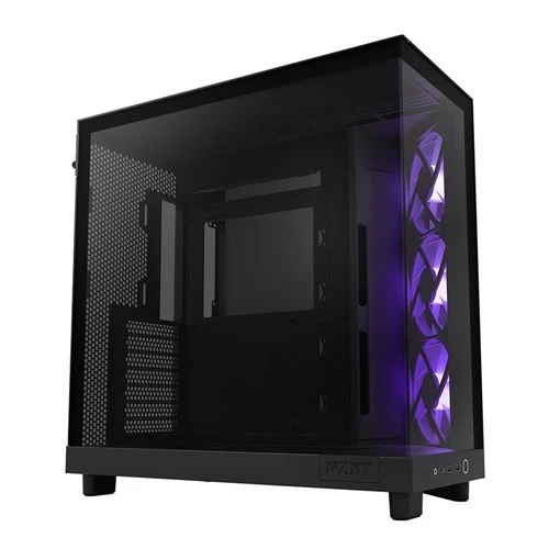 Case NZXT H6 Flow RGB Tempered Glass ATX Mid-Tower