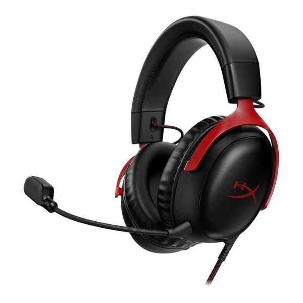 Audífonos HyperX Cloud III Gaming Headset - 727A9AA - Black and Red