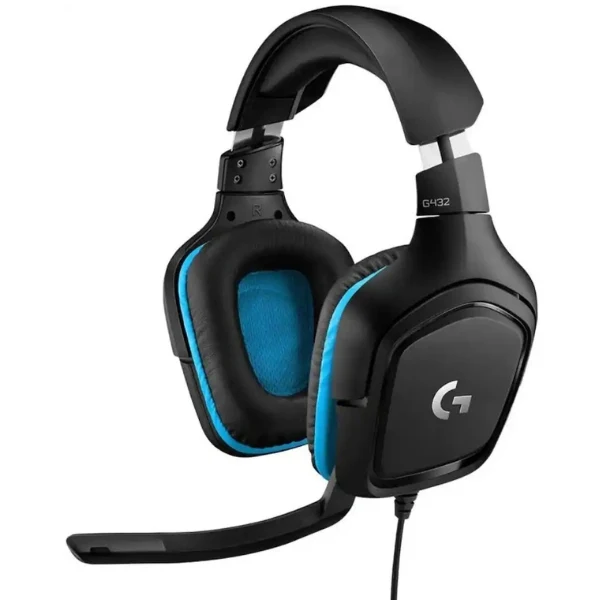 Audífonos Logitech G G432 Wired Gaming Headset - 981-000769 - Black