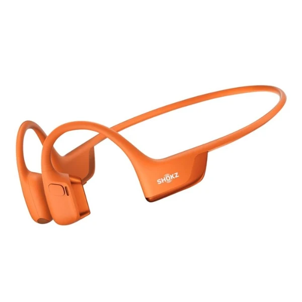 Audífonos Shokz OpenRun Pro 2 Wireless Bluetooth Bone Conduction Headphones - Naranja - S820-ST-OR-US