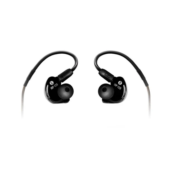 Audífono Mackie MP-120 Single Dynamic Driver Professional Wired In-Ear Monitors - Negro - 2049300-00