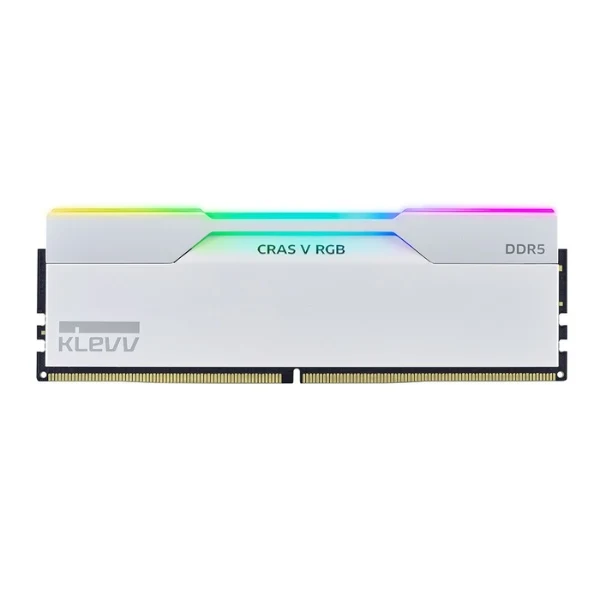 Memoria RAM KLEVV CRAS V RGB 32GB (2x16GB) DDR5-6400MHz PC5-51200 CL30 Dual Channel – Para PC