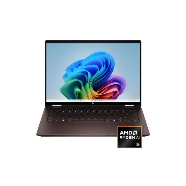 Laptop HP OmniBook X Flip Copilot+ PC 2 en 1 AMD Ryzen AI 5 430 (4.5GHz) 16GB RAM 512GB SSD 14" AMD Radeon 840M Windows 11 Home - Deep Espresso
