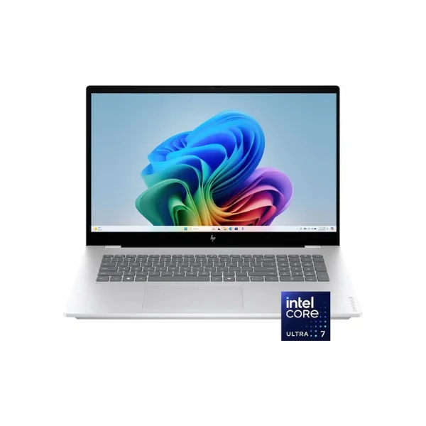 Laptop HP OmniBook X Copilot+ PC Touchscreen Intel Core Ultra 7 256V (4.8GHz) 16GB RAM 512GB SSD 17.3" Intel Arc 140V Windows 11 Home - Glacier Silver