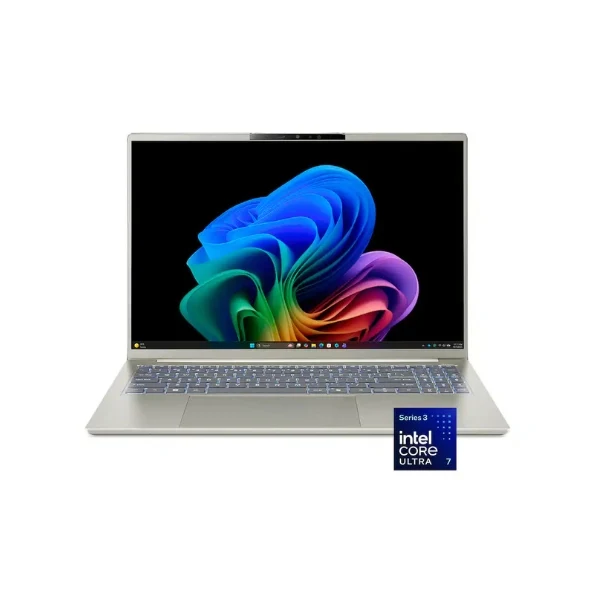 Laptop Acer Swift Go 16 AI Copilot+ PC Touchscreen Intel Core Ultra 7 355 (2.3GHz) 32GB RAM 1TB SSD 16" Intel Graphics Win 11 Home - Vapor Silver