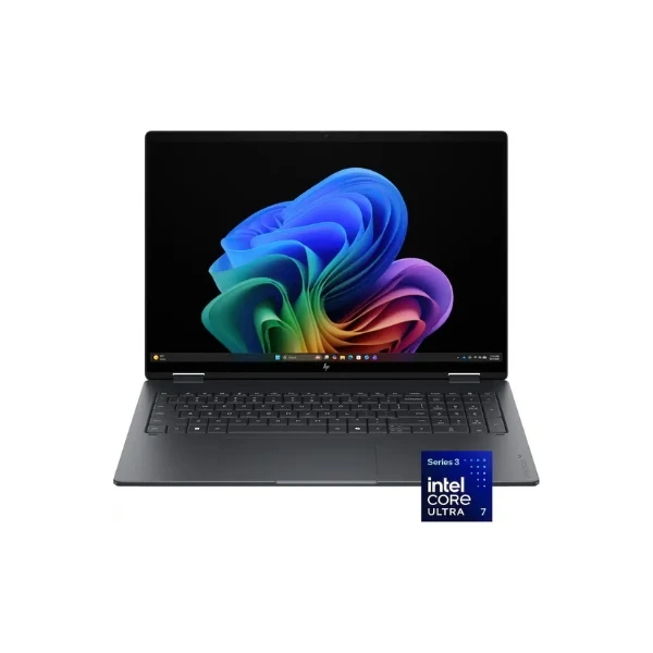 Laptop HP OmniBook X Flip Copilot+ PC 2 en 1 Intel Core Ultra 7 355 (4.7GHz) 16GB RAM 1TB SSD 16" Intel Graphics Win 11 Home - Eclipse Gray