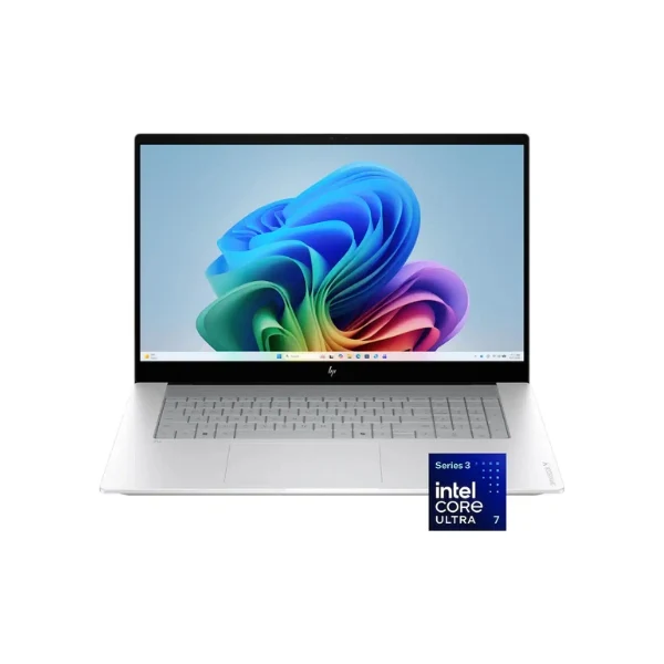 Laptop HP OmniBook X Copilot+ PC Touchscreen Intel Core Ultra 7 355 (4.7GHz) 16GB RAM 1TB SSD 17.3" Intel Graphics Win 11 Home - Glacier Silver