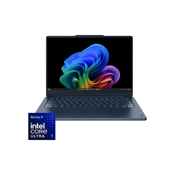 Laptop Lenovo Yoga 9i Aura Edition Copilot+ PC 2 en 1 Intel Core Ultra 7 355 (2.3GHz) 32GB RAM 1TB SSD 14" Intel Graphics Windows 11 Home - Cosmic Blue