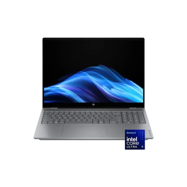 Laptop HP OmniBook X Touchscreen Intel Core Ultra 9 386H (4.9GHz) 32GB RAM 1TB SSD 16" NVIDIA GeForce RTX 5050 8GB GDDR7 Win 11 Home - Meteor Silver