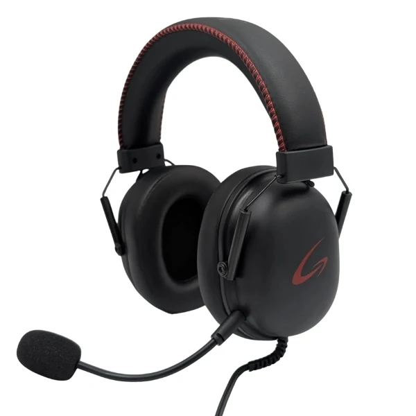 Audífono Gaming Jemip Ironhoul con Micrófono Integrado y Conexión 3.5 mm - JPGIRONHOWLC033 - Negro