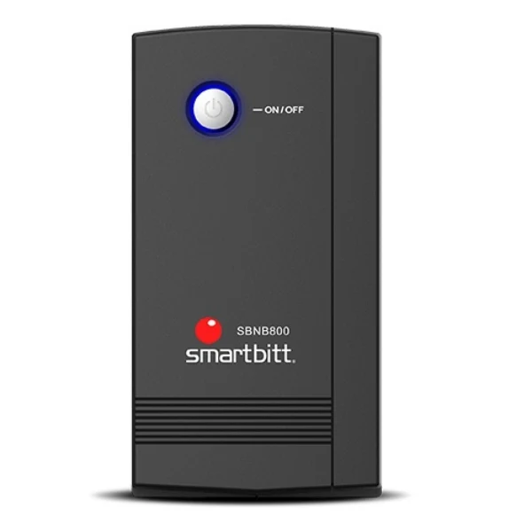UPS Smartbitt SBNB800 800VA 420W con 6 Tomas - Negro