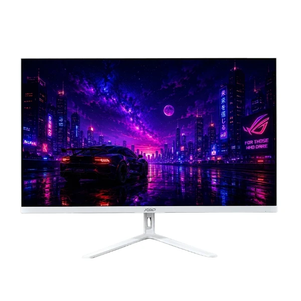 Monitor Gamer Jemip Luminous Fury 27" QHD 2560x1440 200Hz Fast IPS HDMI-DP RGB - JPGLUMINOUS-27-2K - Blanco
