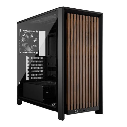 Case Corsair FRAME 4000D WOOD RS Tempered Glass ATX Mid-Tower