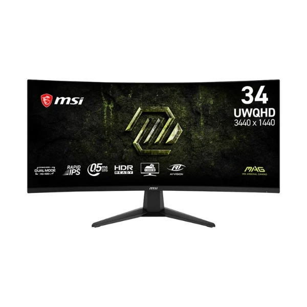 Monitor MSI MAG 346CQDF E20 - 34" Curvo 2K UWQHD - (3440 x 1440) VA - 200 Hz