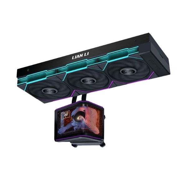 Enfriador Líquido Lian Li HydroShift II OLED Curved 360TL 360mm All in One - Negro
