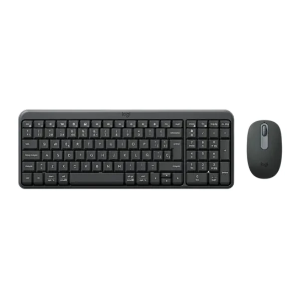 Combo Teclado y Mouse Logitech MK250 Inalámbrico Bluetooth - Español - Negro - 920-013513