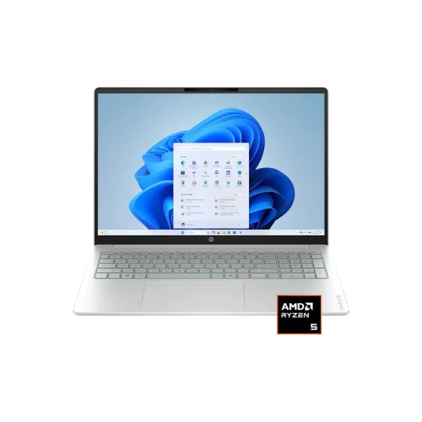 Laptop HP OmniBook 3 Touchscreen AMD Ryzen 5 40 (4.3GHz) 8 GB RAM 256 GB SSD 16" AMD Radeon 610M Win 11 Home - Glacier Silver