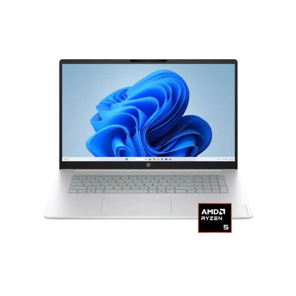 Laptop HP OmniBook 3 AMD Ryzen 5 40 (4.3GHz) 8 GB RAM 512 GB SSD 17.3" AMD Radeon 610M Win 11 Home - Glacier Silver