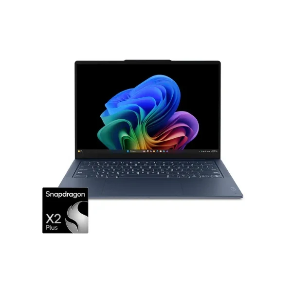 Laptop Lenovo Yoga Slim 7x Copilot+ PC Touchscreen Snapdragon X2 Plus X2P-42-100 (4.04GHz) 16 GB RAM 512 GB SSD 14" Qualcomm Adreno Win 11 Home - Cosmic Blue