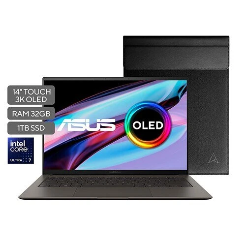 Laptop ASUS Zenbook S 14 UX5406SA 14" - Intel Core Ultra 7 258V - 32GB - 1TB SSD