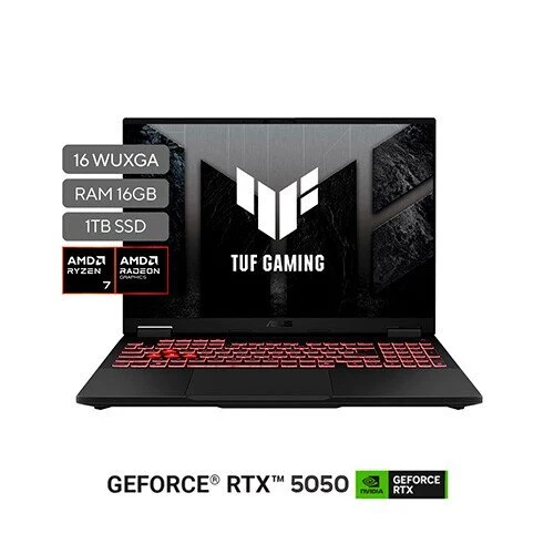 Laptop ASUS TUF Gaming A16 FA608UH 16" - AMD Ryzen 7 260 - 16GB - 1TB SSD