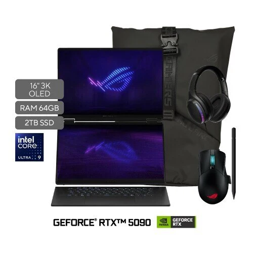 Laptop ASUS ROG Zephyrus Duo 16 GX651AX 16" - Intel Core Ultra 9 386H - 64GB - 2TB SSD