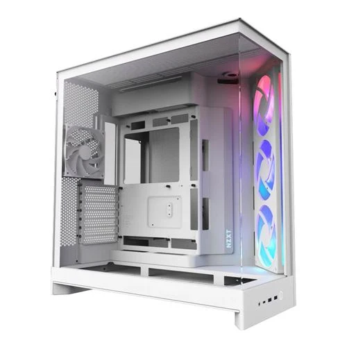 Case NZXT H9 Flow RGB Tempered Glass ATX Mid-Tower