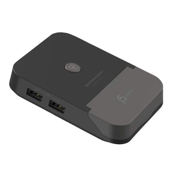 Dock Estación Lateral Omni para Nintendo Switch 2 y Steam Deck - JCD624 - Negro