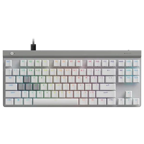 Teclado Magnético Hall Effect Logitech G G515 RAPID TKL Blanco Low Profile