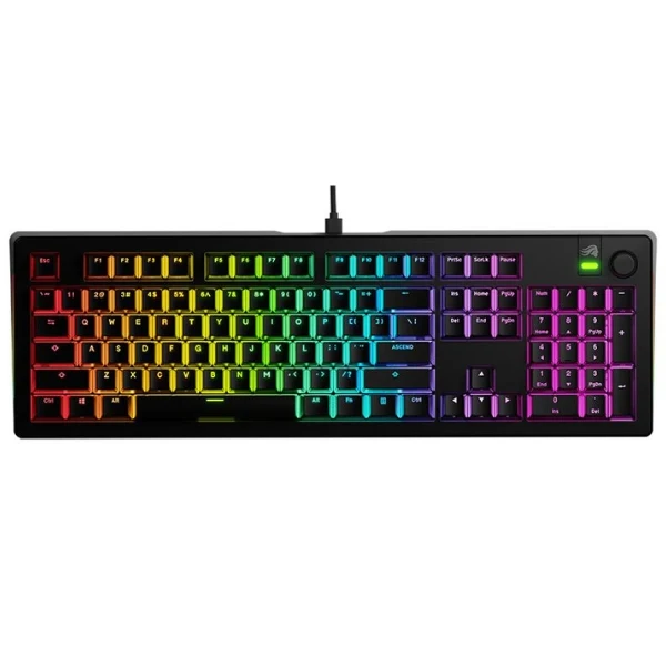 Teclado Gaming Mecánico Glorious GMMK 3 100% Negro Fox Linear Hot-Swap
