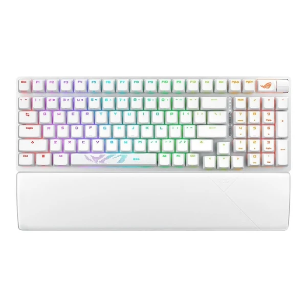 Teclado Gaming Inalámbrico ASUS ROG Strix Scope II 96 Blanco Luna NX Storm