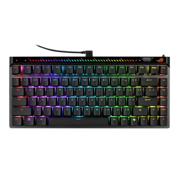 Teclado Magnético Hall Effect ASUS ROG Falchion Ace 75 Negro 8K Rapid Trigger