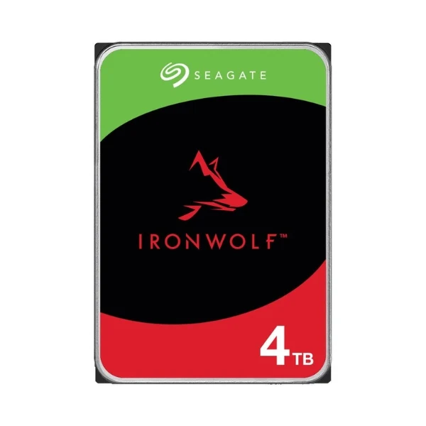 Disco Duro HDD Seagate IronWolf 4TB 5400 RPM SATA III 6Gb/s 256MB caché Internal NAS CMR 3,5"
