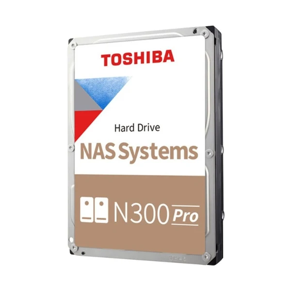 Disco Duro HDD Toshiba N300 Pro 16TB 7200 RPM SATA III 6Gb/s 1 GB caché Internal CMR NAS 3,5"