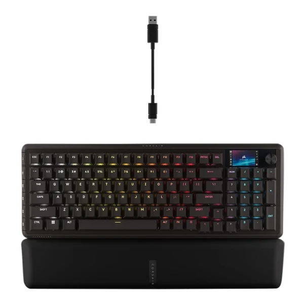 Teclado Magnetico Gaming Corsair Vanguard 96 con Switches MGX, Negro