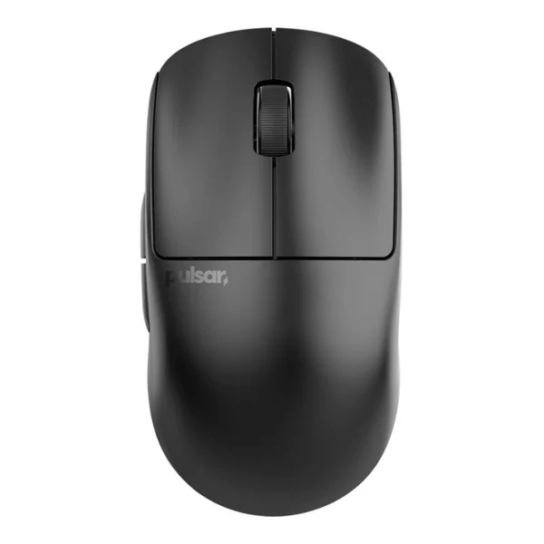 Mouse gaming inalámbrico Pulsar X2 CrazyLight Medium Jet Black 32000 DPI con sensor XS-1 - PX2CL201 - Negro