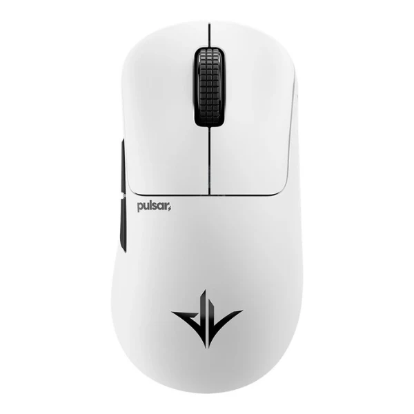 Mouse gaming inalámbrico Pulsar Pro Series JV-X Size2 White 32000 DPI con sensor XS-1 - PJVX22 - Blanco