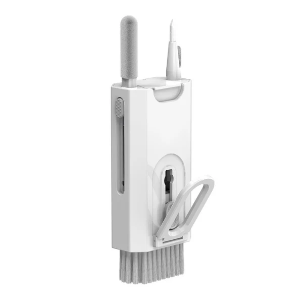 Kit de Limpieza Inland 8 en 1 para AirPods y Dispositivos - Blanco - AS-Q8